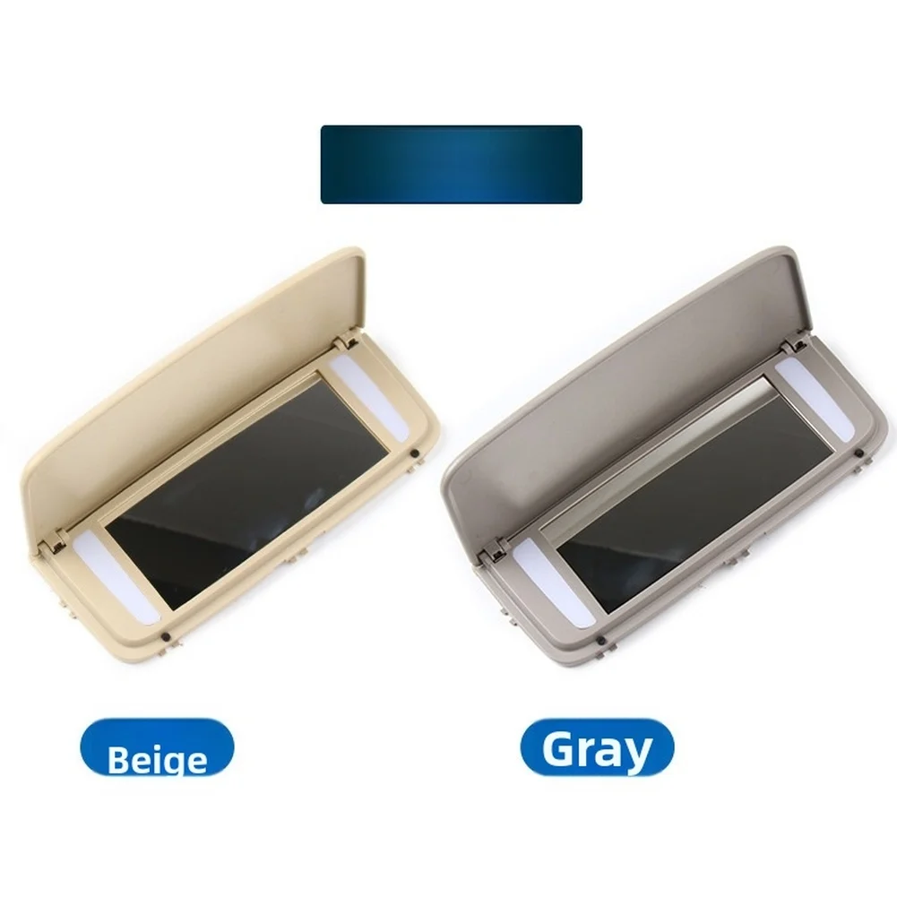 Front Interior Sun Visor Mirror Cover for Volvo XC60 2009-2012 XC90 V70 S80 2006-2013 Driver and Passenger Side view 5