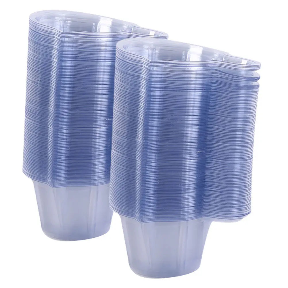 

300Pcs Plastic Urine Cups Disposable Thick Lightweight Compact Design for Pregnancy Test Medical Sample Collection