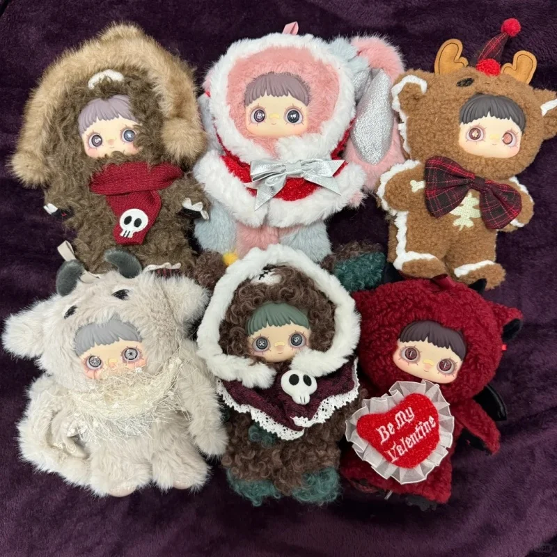 

In Stock Maymei Blind Box Winter Weirdness Series Kawaii Vinyl Plush Doll Decor Ornament Trendy Toy Surprise Girls Holiday Gift