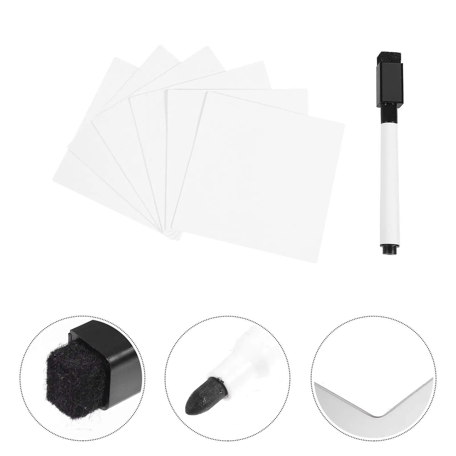 

Набор моющихся многоразовых индексных стикеров для маркировки документов, этикетирования страниц, книг, файлов, блокнотов, офиса