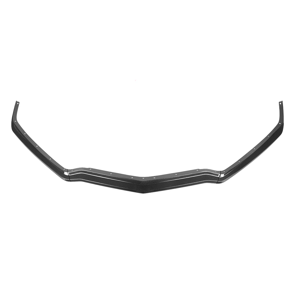 Dry Carbon Fiber Front Bumper Lip For 21-23 Chevrolet Corvette C8 VS Style Splitter Canards