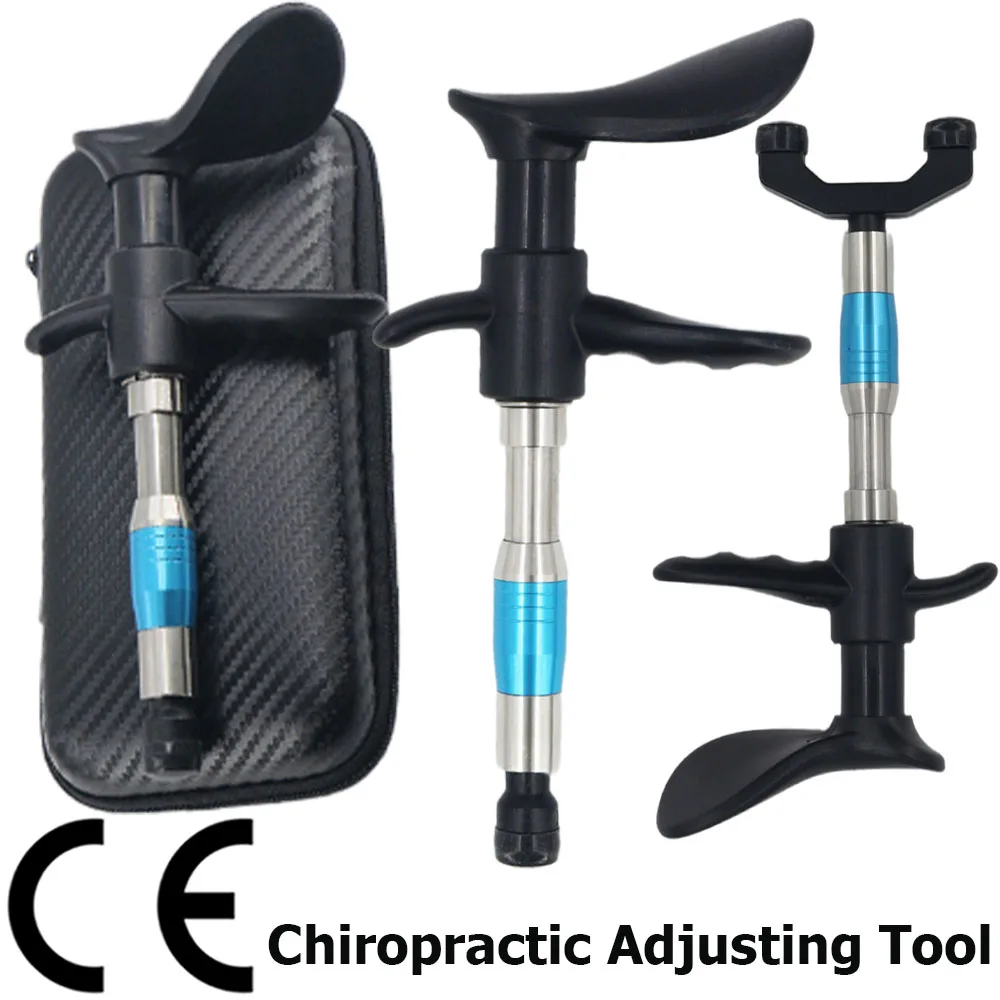 

4 Heads Chiropractic Adjusting Tool For 2023 New Manual Back Massage Gun Spine Correction Instrument For Improve Joint Pain