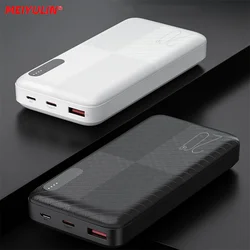 Przenośny 20000mAh Power Bank o dużej pojemności 22.5W szybko ładujący się Powerbank dla iPhone Samsung Xiaomi zewnętrzny zapasowy akumulator