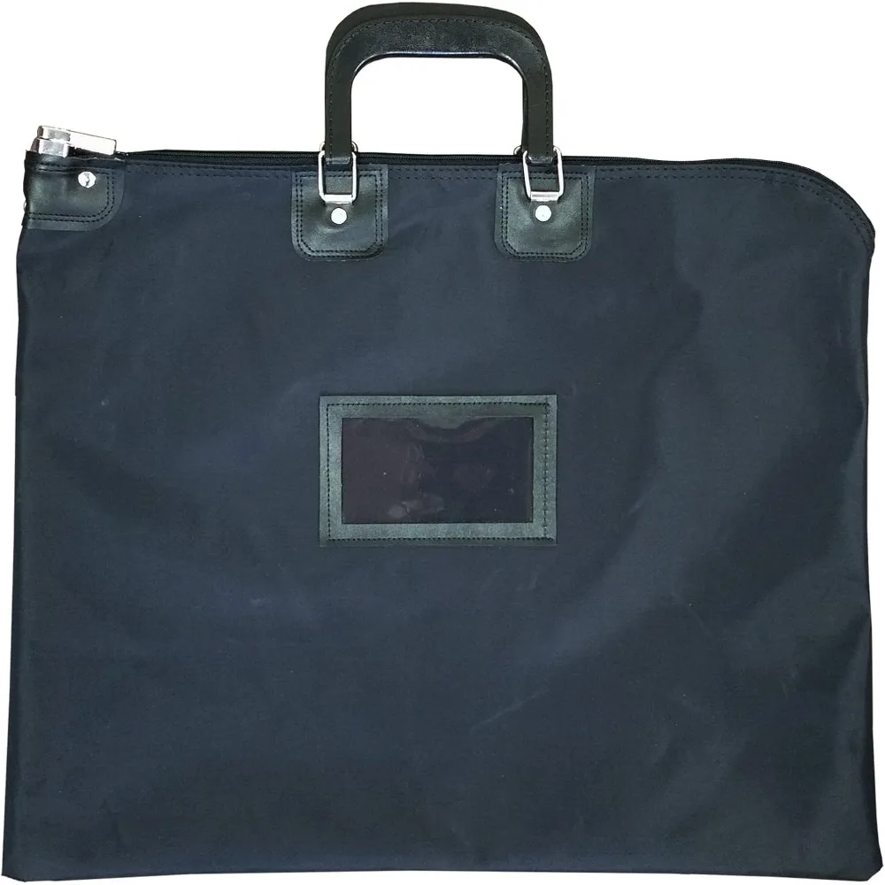 Locking Document HIPAA Bag 16 x 20 with Handles (Black)