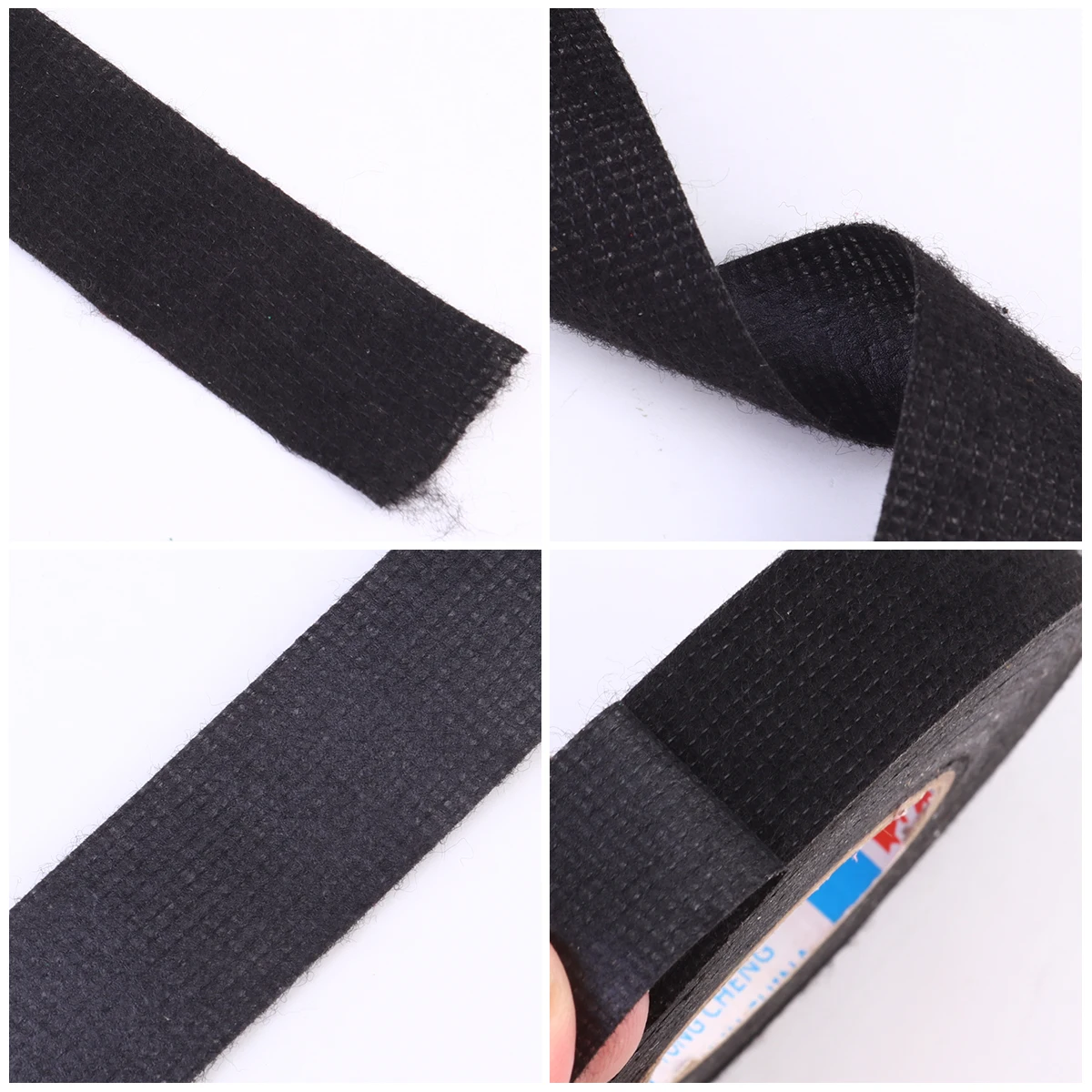 

4 pcs 19Mmx15M Electrical Tape Insulation Vinyl Car Wire Tape Abrasion Moisture Resistant Flame Retardant High Voltage Cold