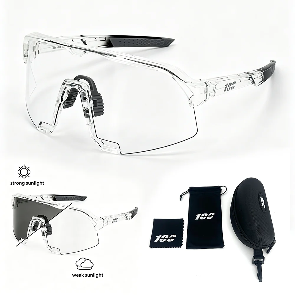 AliExpress Photochromic Cycling Glasses Bike Goggles Outdoor Sports Bicycle Sunglasses MTB mountain Eyewear Men Running Gafas Ciclismo