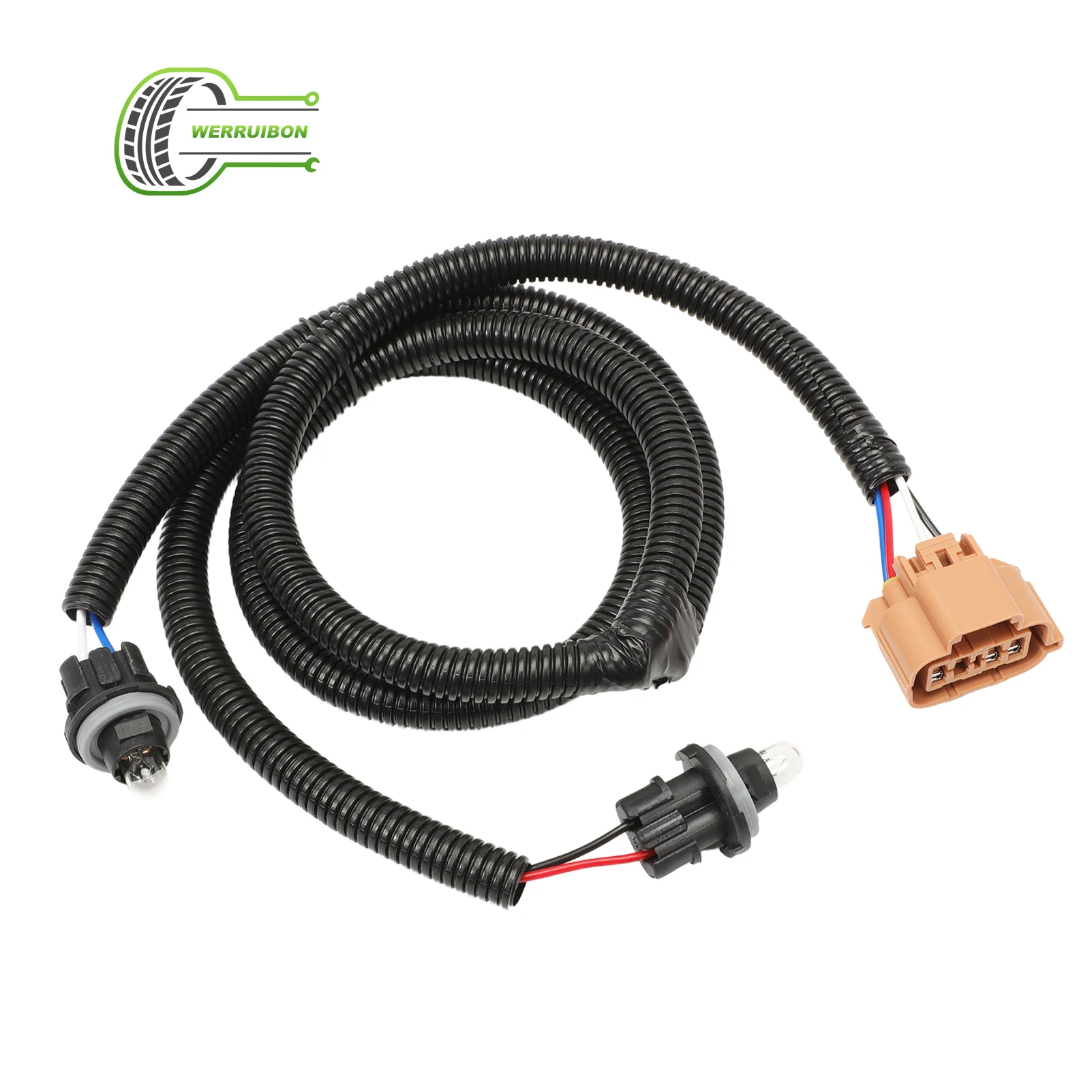 

Rear Bumper License Plate Light Harness for 15768809 with 2 Bulb For Silverado Classic Sierra 1999-2007 Avalanche 2002-2006