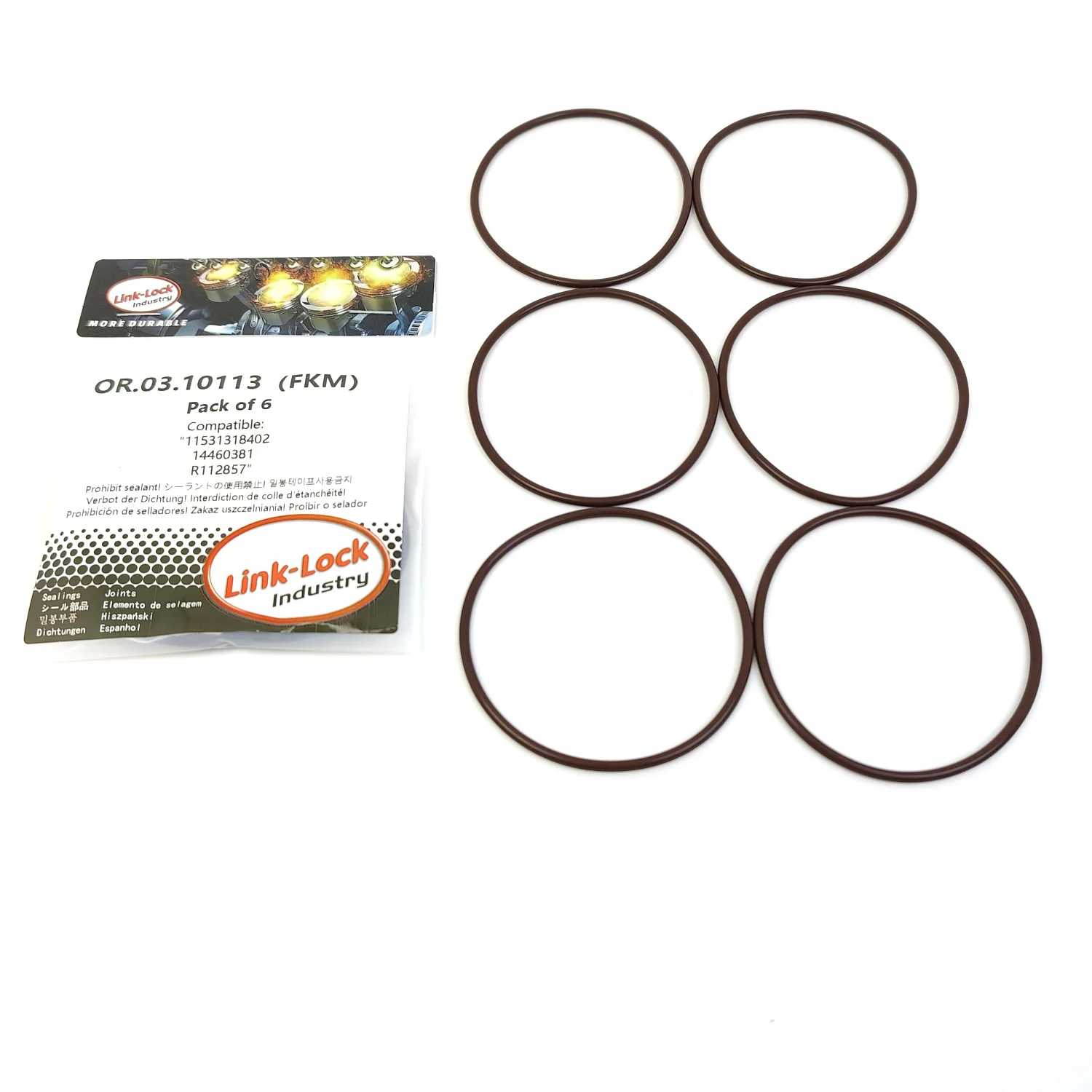 LINK-LOCK 6PCS OR.0…