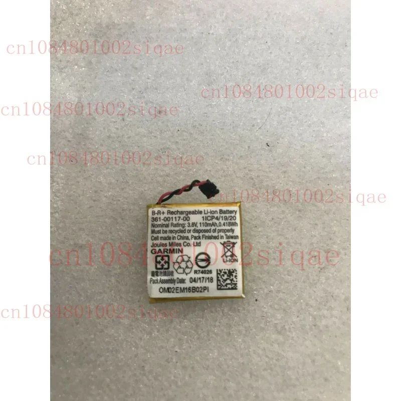 NEW 361-00117-00 Battery 3.8V 110mAh For Garmin Watch Bracelet Code Meter%100 test