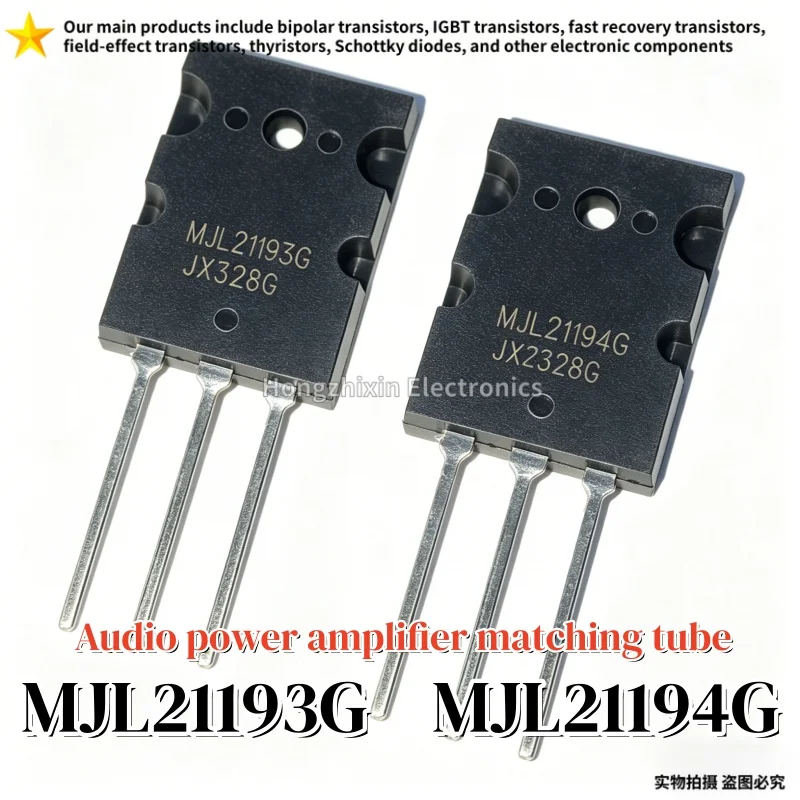 10 en venta NUEVOS MJL21193G MJL21194G TO-264 MJL21193 MJL21194 Tubo amplificador de audio de alta potencia