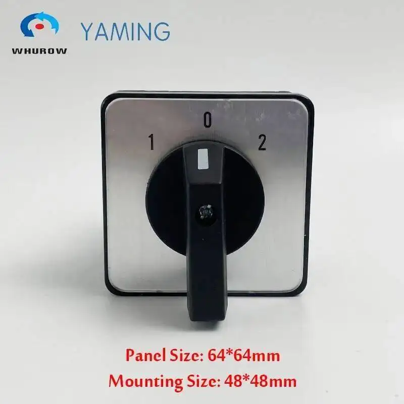 الدين السكك الحديدية شنت 32A 660V السلطة المزدوجة دائرة التحكم محدد LW26-32/2 قطبين الفضة الاتصال الروتاري كاميرا التبديل