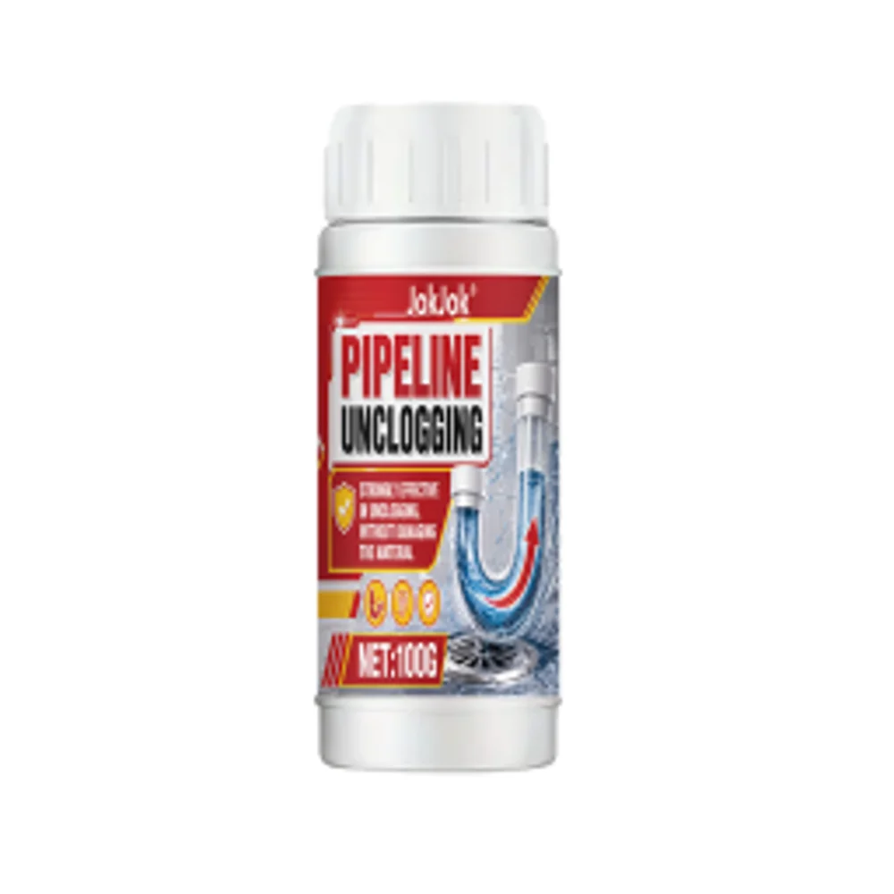 JOKJOK Heavy-Duty Drain Dredge: Fast-Acting Powder – Clears Clogs, Septic-Safe for PVC/Metal Pipes & Household Drains