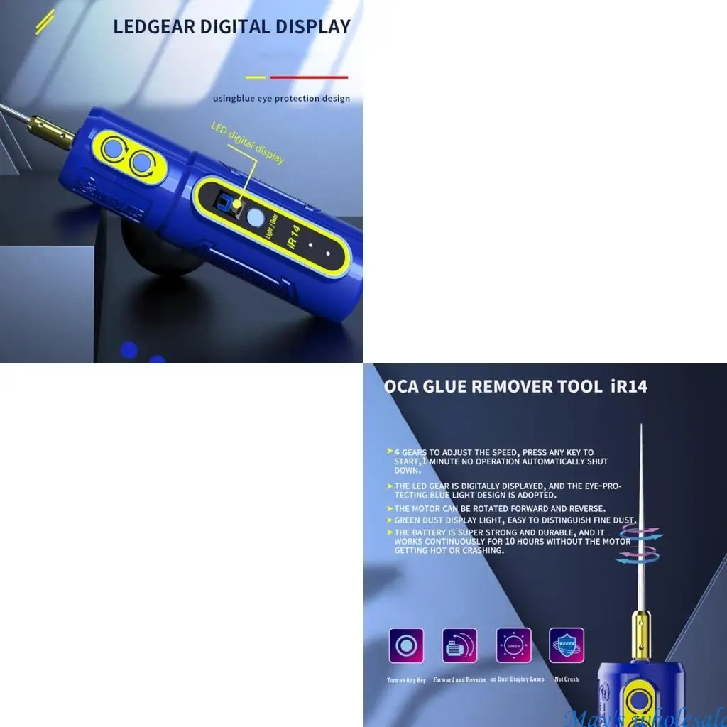 

Перезаряжаемая машина для очистки клея, электрический инструмент для удаления клея OCA, инструмент для удаления клея для ремонта