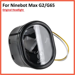 Original Headlight for Ninebot MAX G2 G65 KickScooter Electric Scooter Head Lamp Front LED Lamp Light Parts