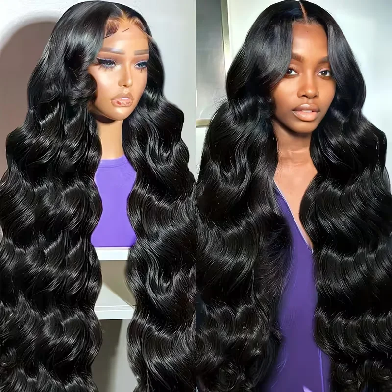 

200 Density 6x4 Body Wave HD Lace Closure Wigs Human Hair Pre Plucked Pre Cut for Women Wear and Go Glueless Wigs Human Hair