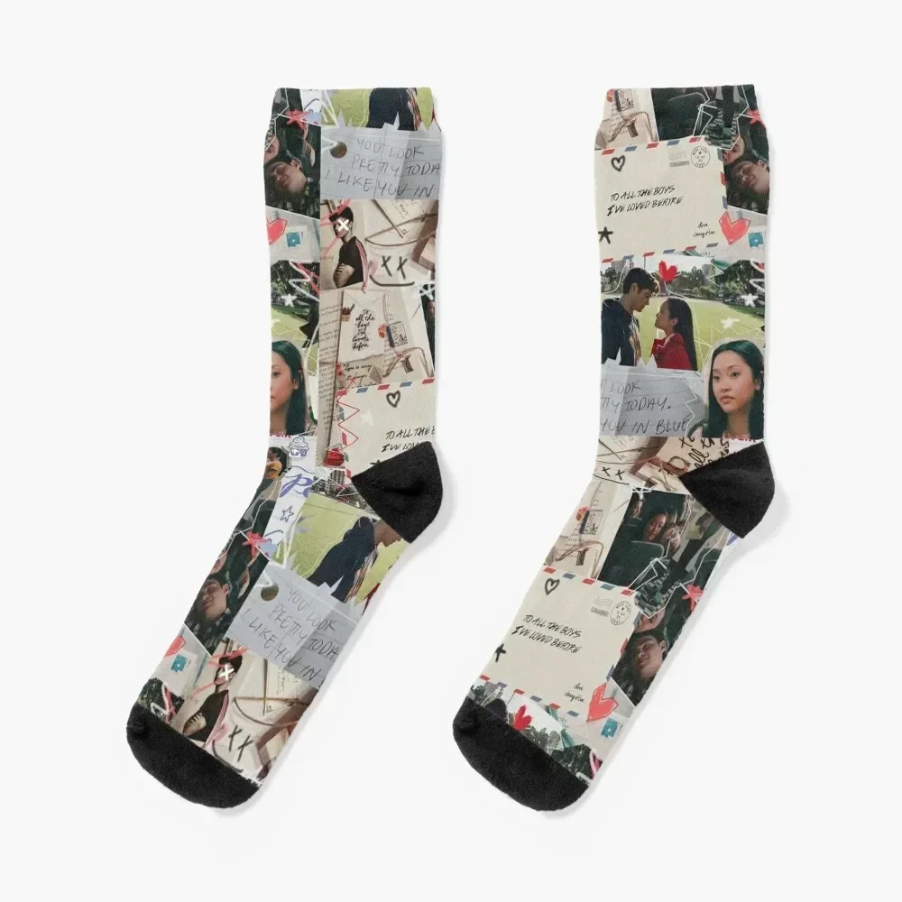 

You look pretty today. (To all the boys I've loved before) Socks Toe sports summer moving stockings new year Socks Men's Women's