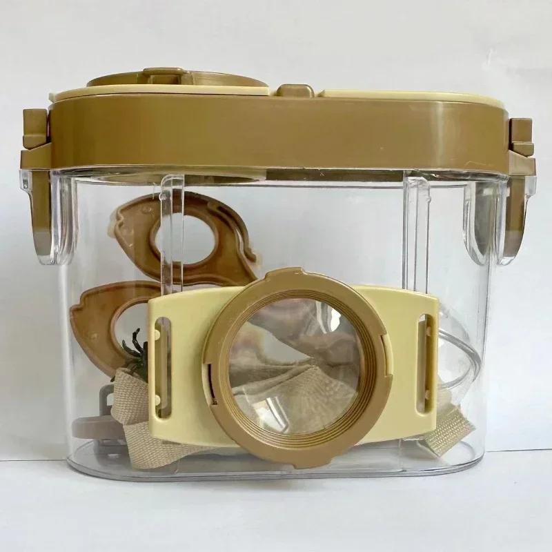 16 Botes Para Insectos Con Lupa – Cajas De Observación Transparentes De 4x3 Cm Para Niños Y Adultos