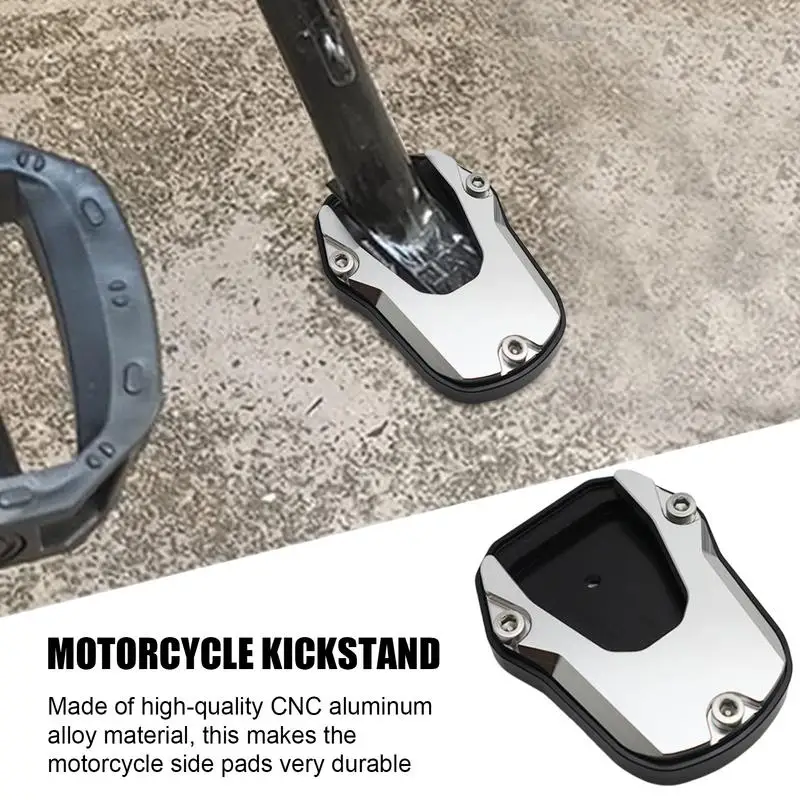 Motorrad Ständer Pad Aluminium legierung Motorrad Ständer Stütz platte Ständer Verlängerung Stütz platte hilft beim Parken