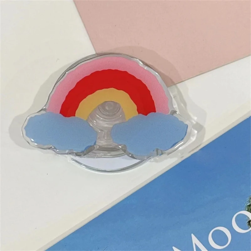 Coreano carino maglione arcobaleno supporto Grip Tok Griptok supporto per telefono supporto per iPhone 15 per Pad Magsafe magnetico Smart Tok