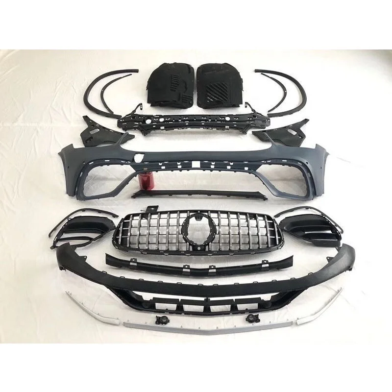 

Brand New Front Bumper For Mercedes Benz W253 GLC 200 260 Modified GLC 63S AMG Bodykit Grille Diffuser Rear Lip 2020 2021
