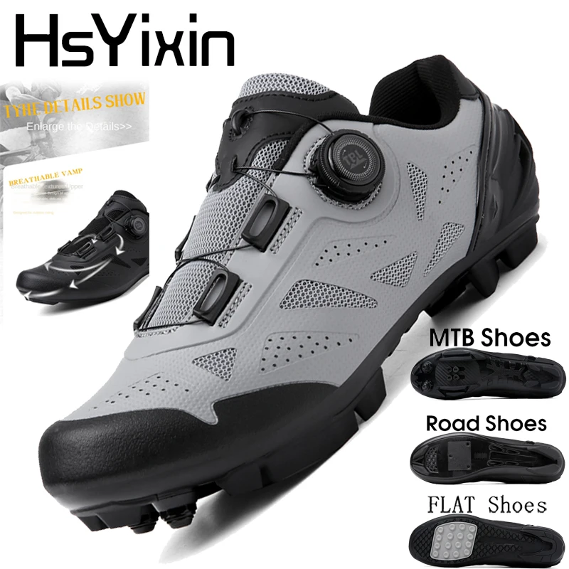 cycling-shoes-men's-mountain-bike-and-road-cycling-shoeslightweight-and-breathablesuitable-for-speed-riding-off-road-mtb-spd