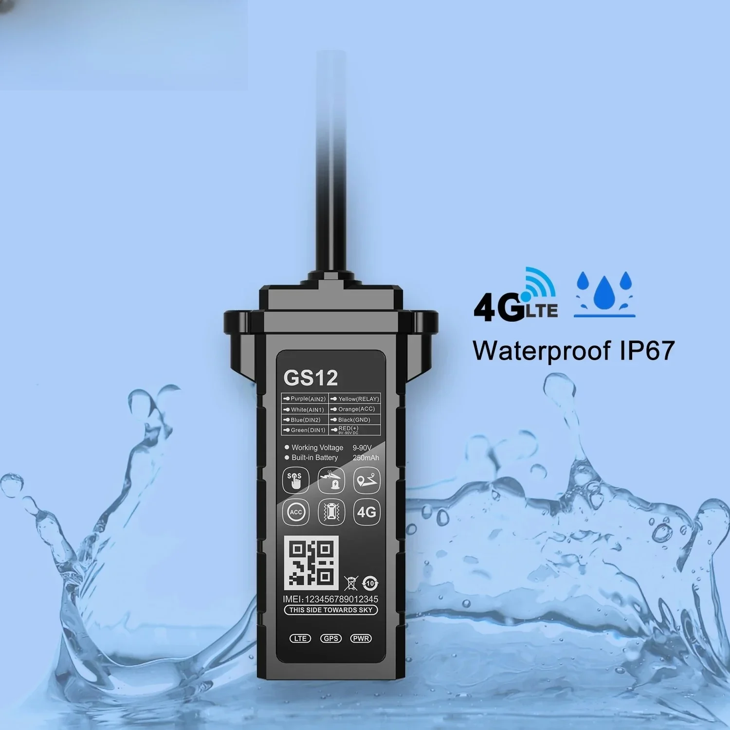 

New 4G Whole Long Standby Battery Life Vehicle Fleet Management Gps Tracking Device Car Gps Tracker