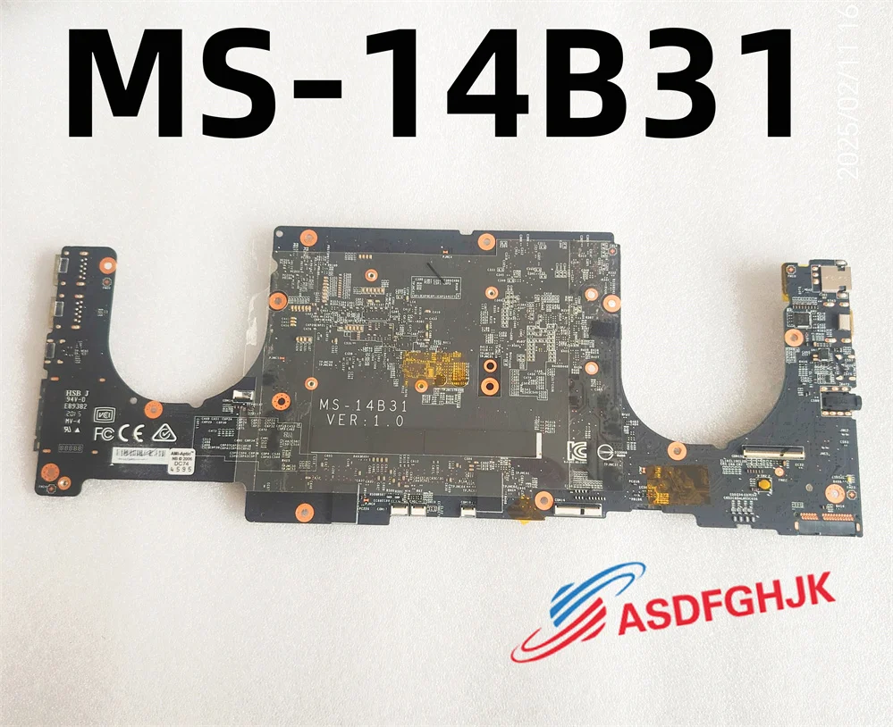 MS-14B31 FOR MSI Modern 14 A10M LAPTOP MOTHERBOARD WITH Core I5-10210U CPU TEST OK