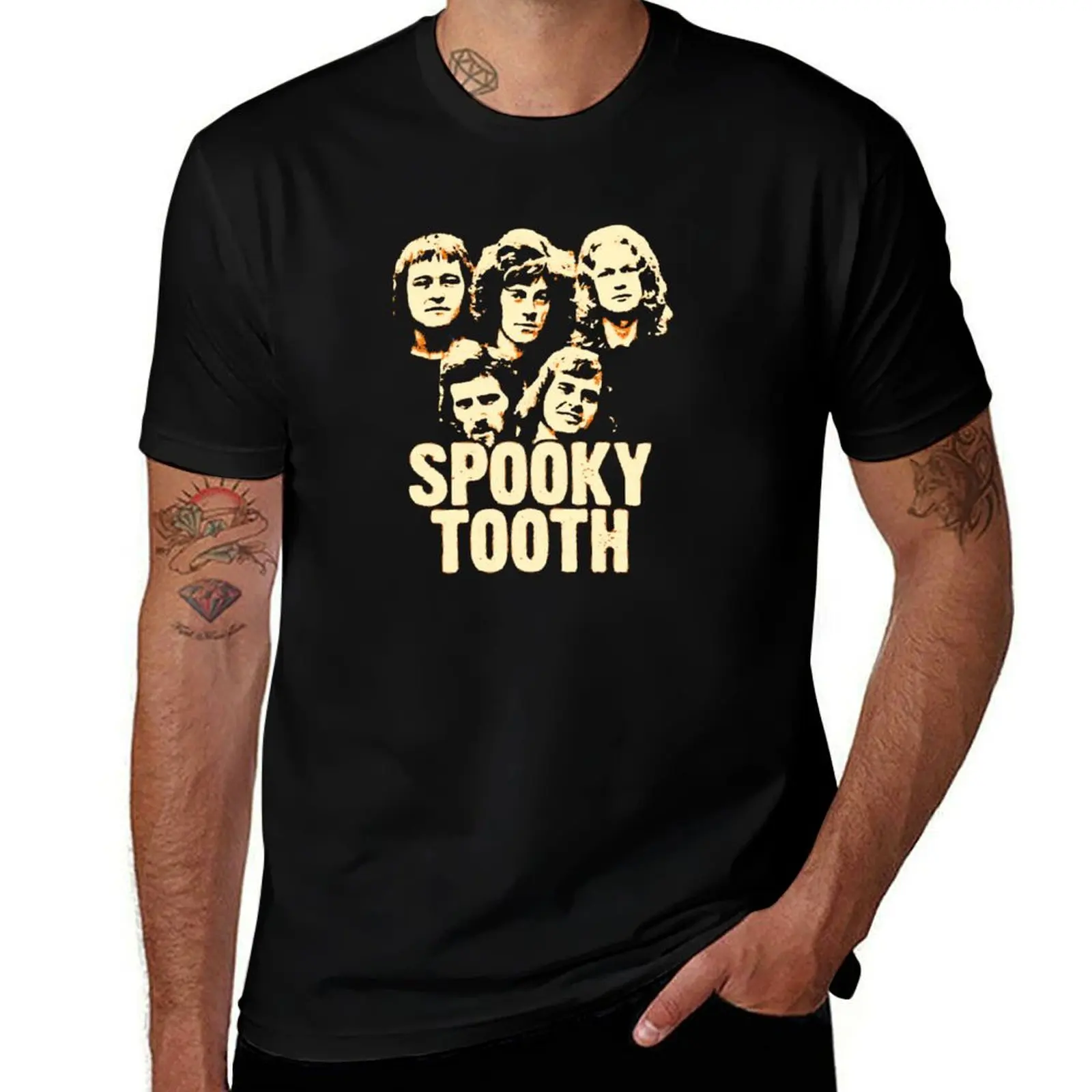 

Spooky Tooth T-Shirt t shirt man cotton t shirt men 100% cotton luxury brand g man t shirts for men T-Shirt