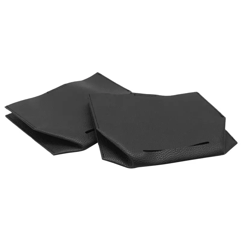 A95G Tissue Box Cover Holder Compatible With Paper Hand Towels,Leather Paper Towel Dispenser For Tabletop,Bathroom,Car,Office