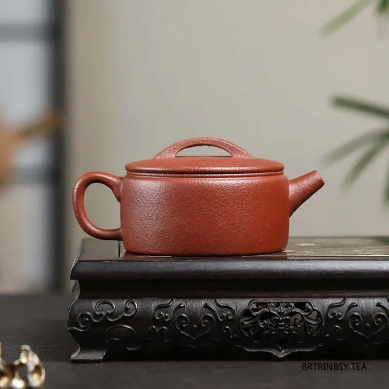 150ml Chinese Yixing Purple Clay Teapot Household Lotus Pattern Tea Pot Beauty Tea Infuser Kettle Handmade Zisha Teaware Tea Set