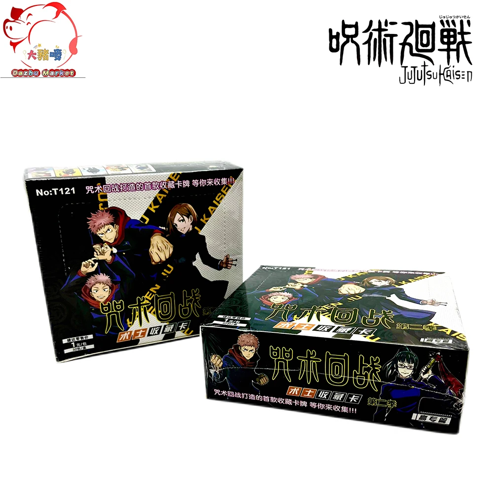 

Anime Card Jujutsu Kaisen Cards Booster Box Rare Satoru Gojo Yuji Manga Collectible Card Game TCG Children's Toy Birthday Gifts