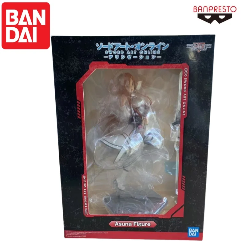 

Bandai в наличии, оригинальная кукла Banpresto Юки Асуна, новая фигурка в штучной упаковке, анимационные периферийные устройства, персонажи аниме, гараж