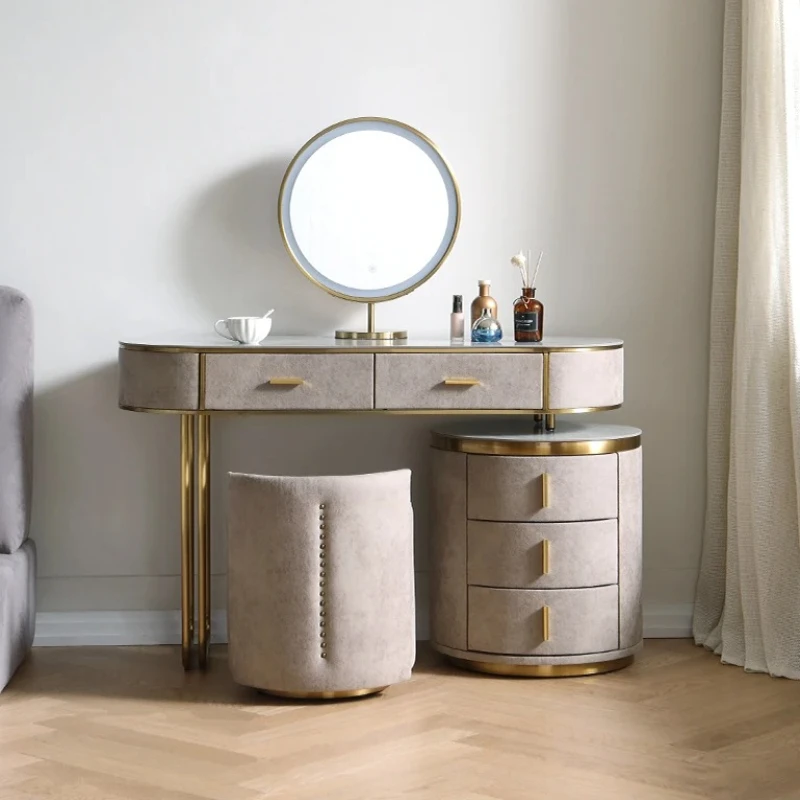 

Nordic Drawers Storage Vanity Table Minimalist Bedroom Makeup Drawer Dressing Table Desk Decor Vanitty Tocador Bedroom Furniture