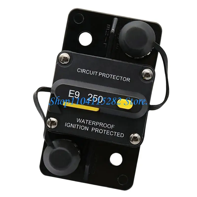 Lightweight Motorhome Boat Fuses Holder 200A 250A 300A With Quick Trip Mechanism for Motorhome Trailers