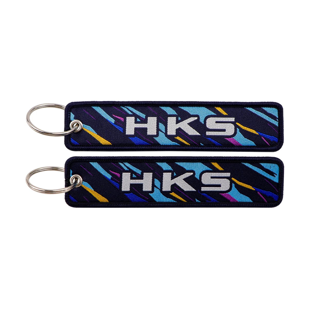 Funny Quotes Series Embroidery Key Fobs Keychain