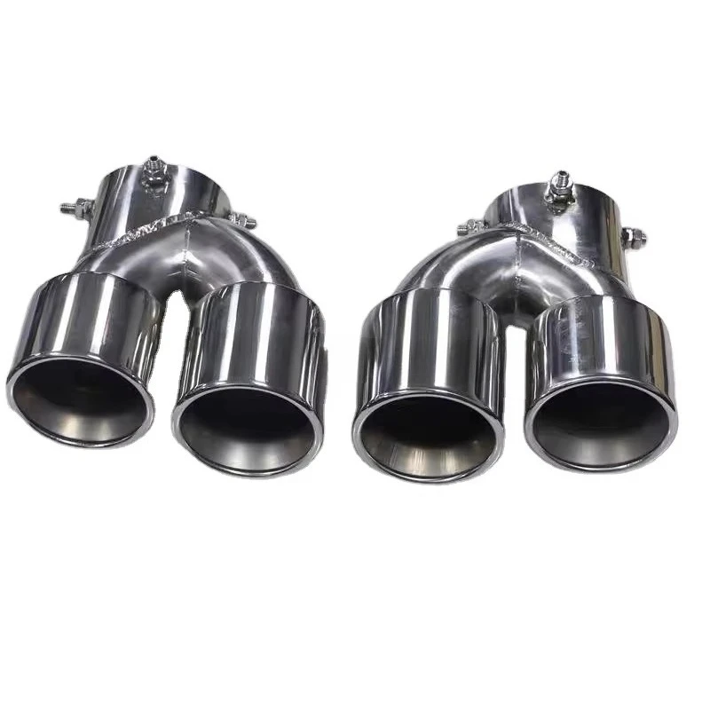 

SXLL Xuante High Performance Stainless Steel 1.5mm Mirror Polish M330 M340-19-21 Exhaust System Exhaust Pipe Muffler Tip