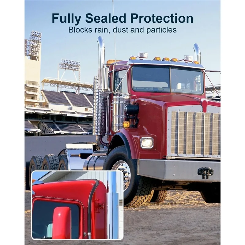 A98M K207-482 ل Kenworth T600 T800 W900 1986-2007 سدادة باب الكابينة لـ 1987, 1988, 1989, 1990