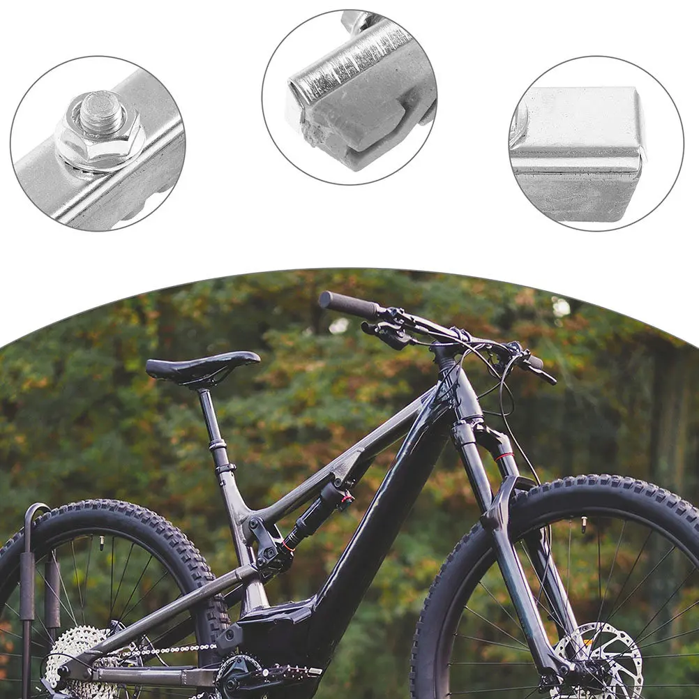 

20Pcs Mountain Bike Brake Pads Rubber High Thickness Long Life Performance Quiet Operation Fit Most Bicycle