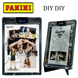 Panini Homemade DIY Star Cards Caitlin Clark WNBA Stephen Curry Collectible Cards Christmas Birthday Present Card bricks