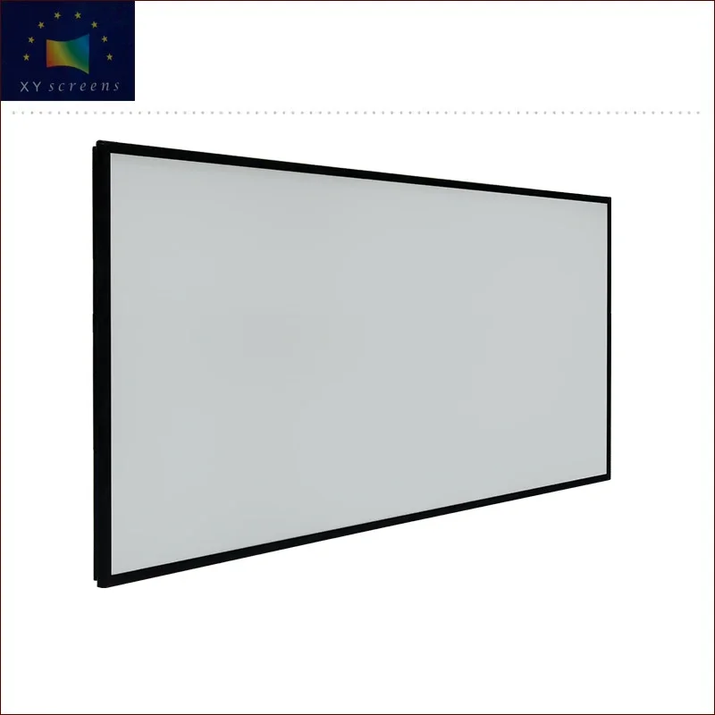 

xyscreen 110inch white PVC projection screen for 4K UST projector schermata del proiettore