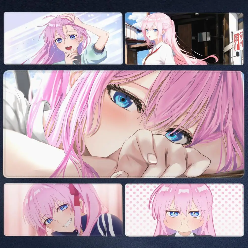 

Anime Big Mouse Pad Shikimori Girl Desk Mouse Mat Cute HD Desk Pad Extended Gaming Keyboard Mats Large XXL Gamer Mousepad 90x40