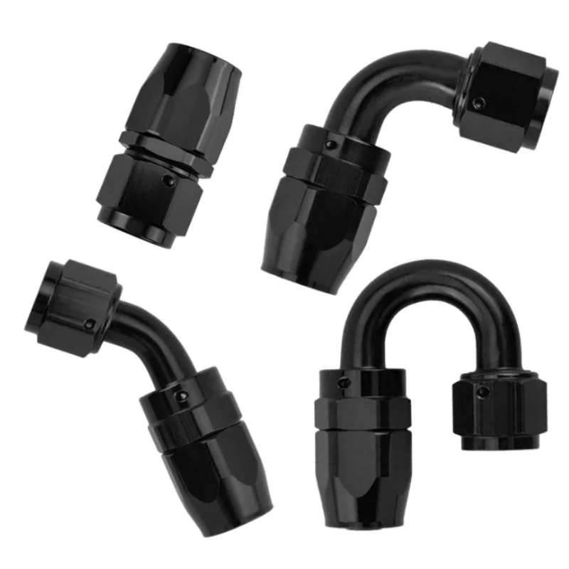

ISURE MARINE 2 шт. черный автомобильный масляный холодный шарнир AN4 AN6 AN8, 0 ° /45 ° /90 ° /180 ° Масляная труба против протечек, масло, холодное соединение