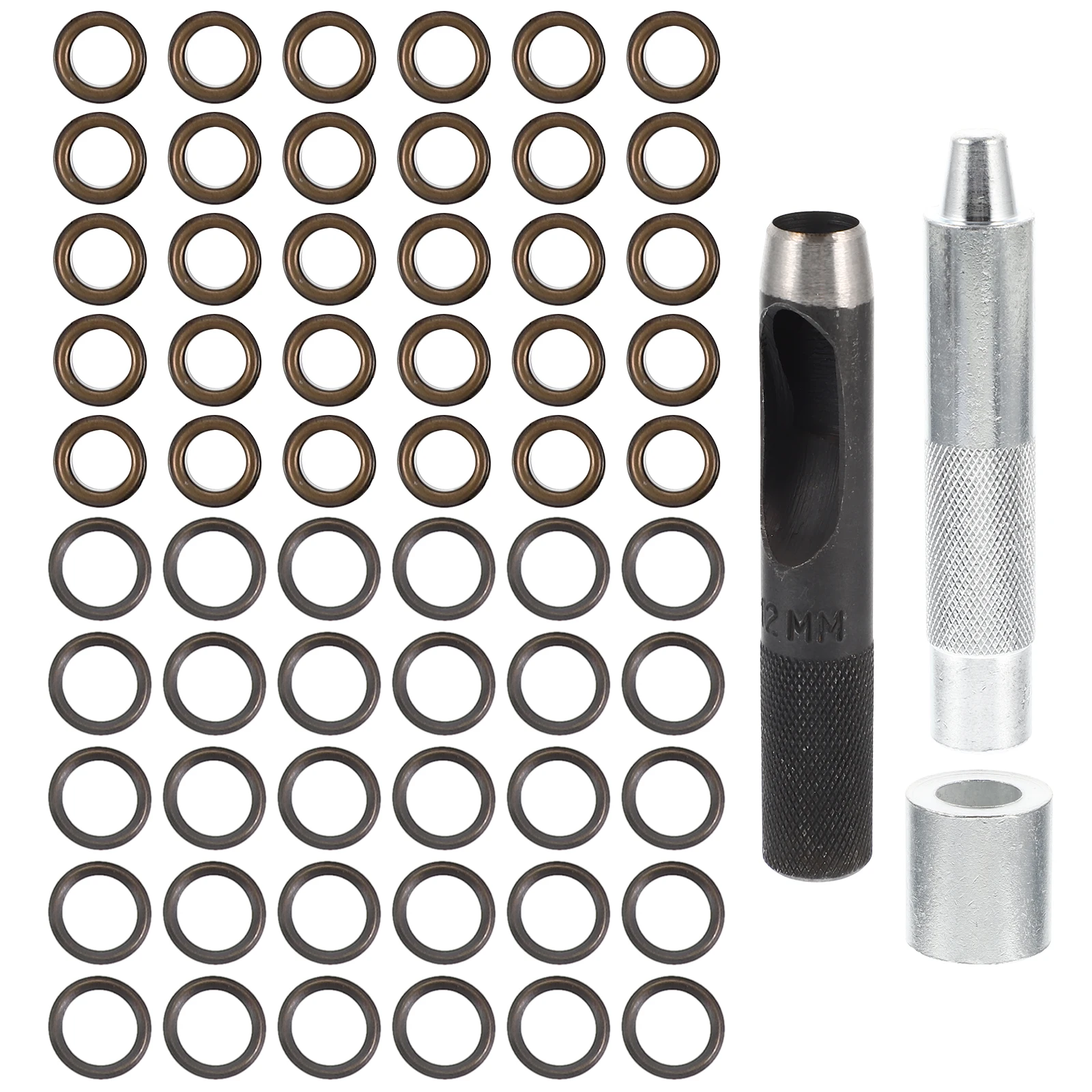 

Copper Grommets Eyelets Kit Air Eye Button Set for Clothing Shoes Bags grommet tool kit grommets set breathability decoration