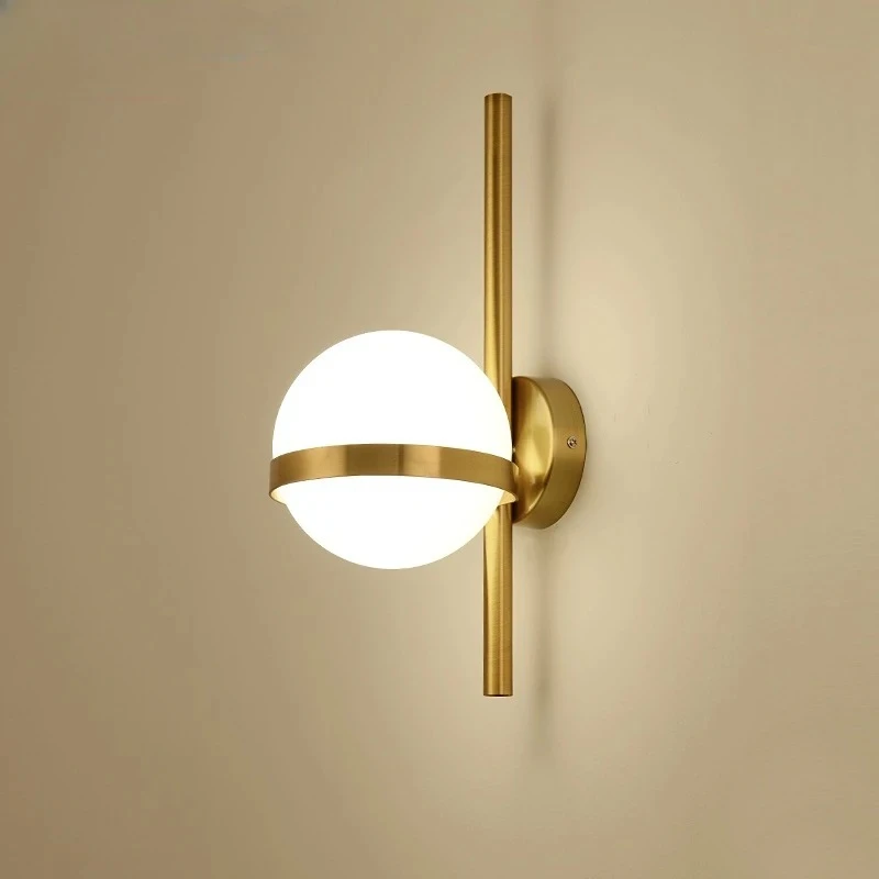 Modern Minimalist  Globe Lustre LED Wall Lamps Art Creative Lights for Home Decoration Chandelier