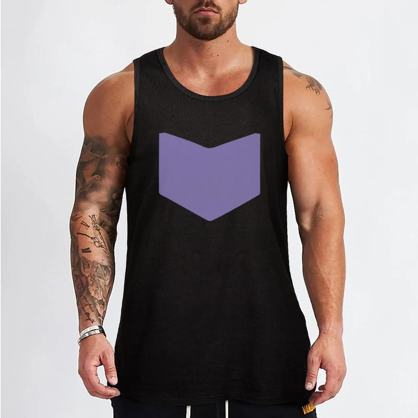 hawkguy logo Tank Top vest for men Men's sports t-shirt T-shirt Men's gym Sports clothing