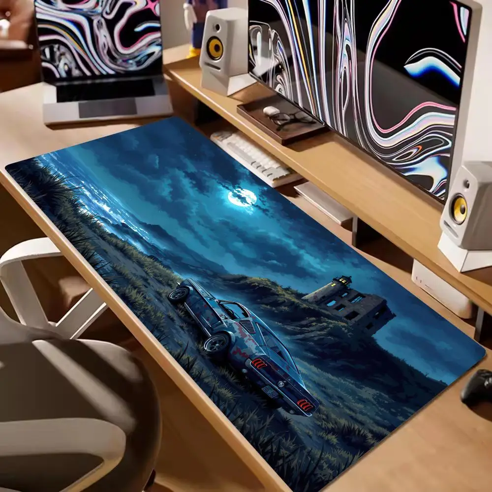 

Seaside View Mouse Pad XL Computer Accessories Office Game Table Mats Anti-slip Gaming Keyboard XXL Mousepads Desk Pads 400X900