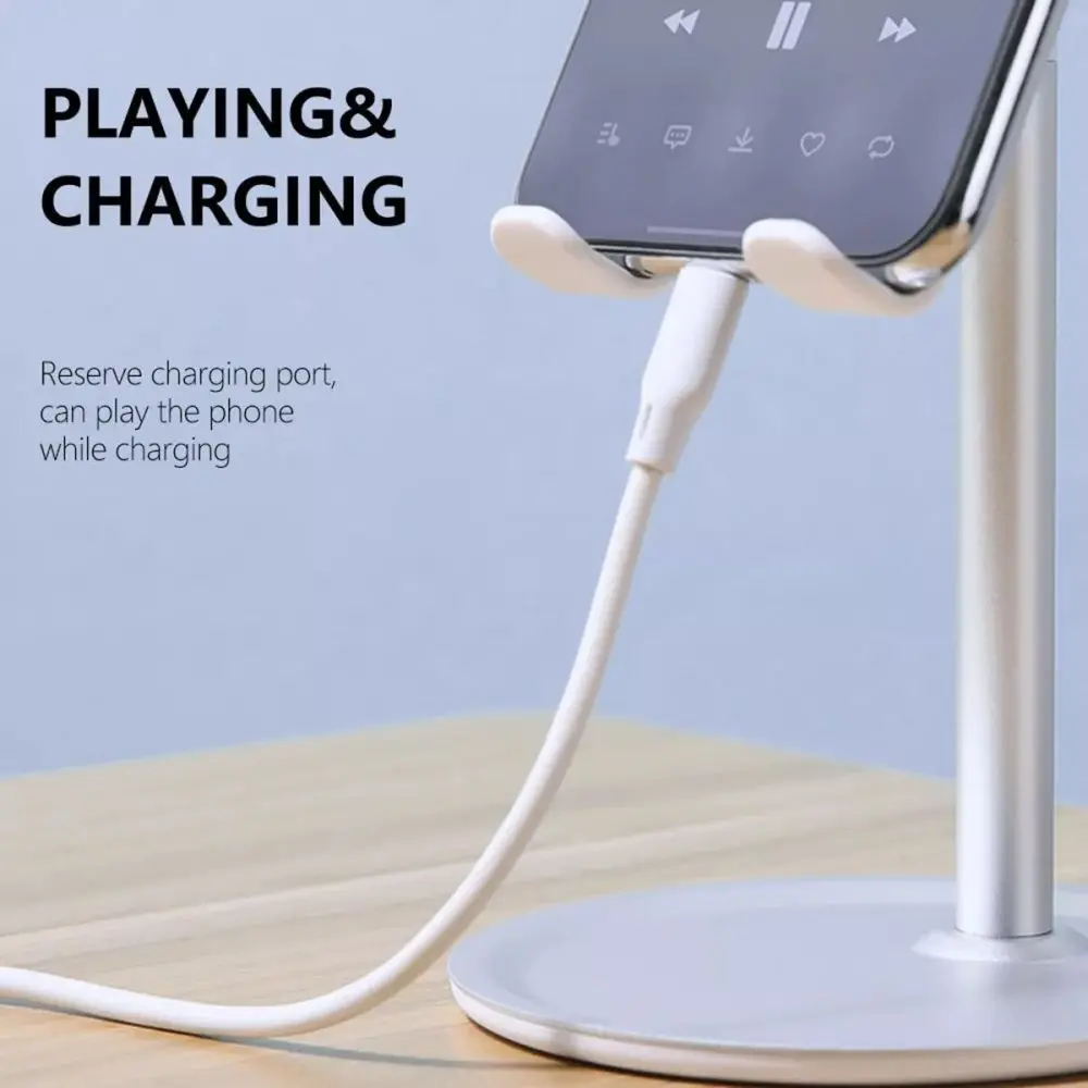 1 шт. черный/белый регулируемый держатель для телефона со свободными руками для iPad iPhone Kindle Tablet