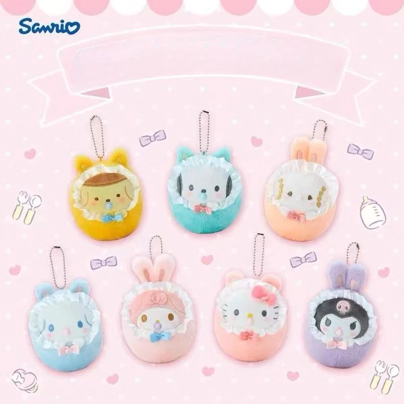 

Новые мягкие игрушки Sanrio: Hello Kitty, Kuromi, My Melody, Cinnamoroll, Pompompurin, Pochacco – модный тренд, кавайный аниме-стиль
