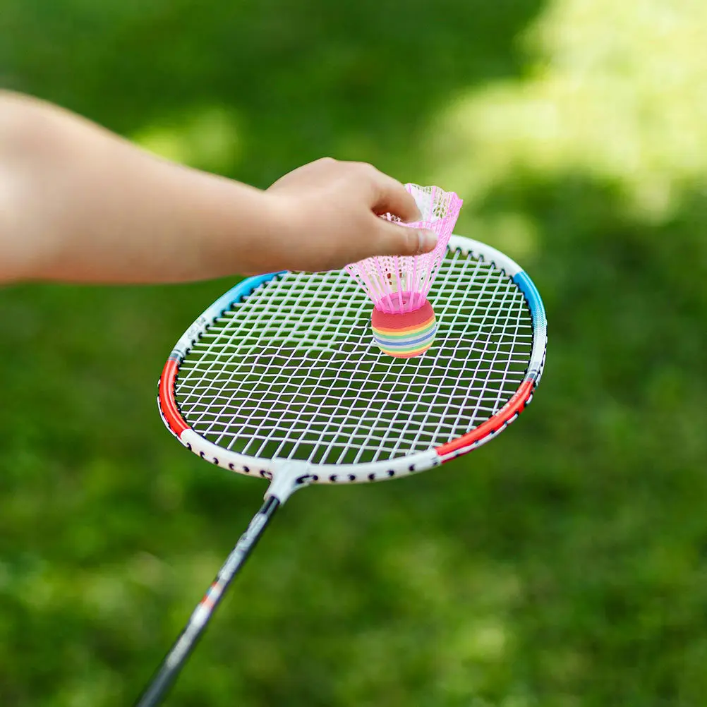 

Набор из 24 цветных воланов для детей: легкие, с большой головкой, из пенопласта, для бадминтона в помещении и на улице, для начинающих, для тренировок и спорта