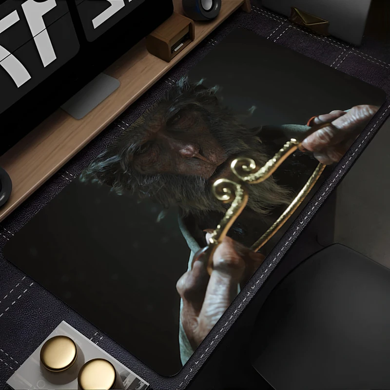 

Desk Mat B-black Myth Wukong Carpet Desk Accessories Laptop Gamer Mausepad Mouse Pad Mousepad Office Tables Mouse Mats Pad